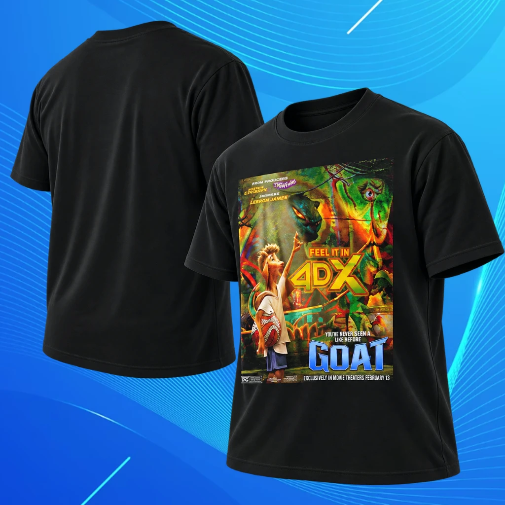 GOAT Movie 4DX February 13 2026 Poster T-Shirt