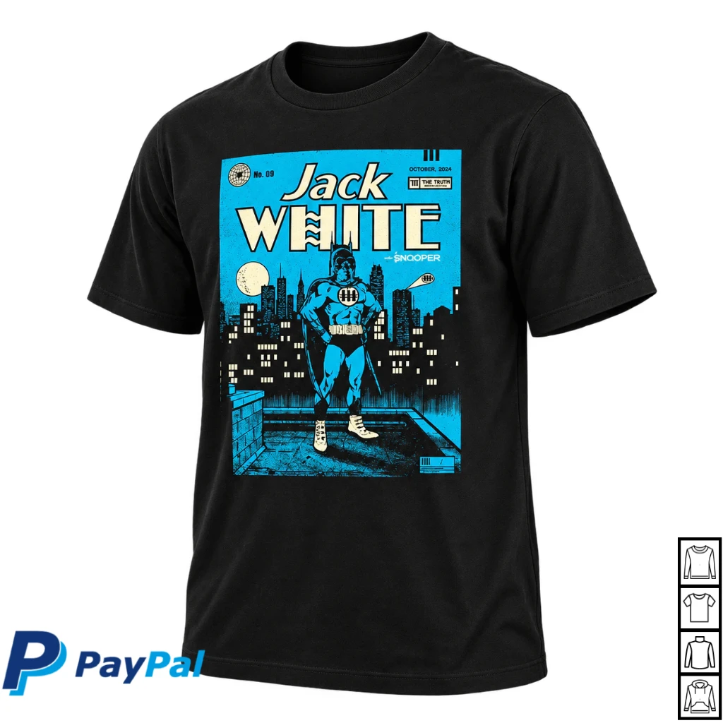 Jack White Nashville TN Event Poster T-Shirt