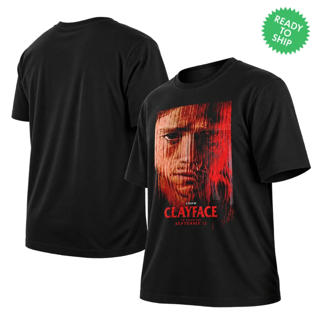 Clayface James Watkins Horror Movie Poster T-Shirt