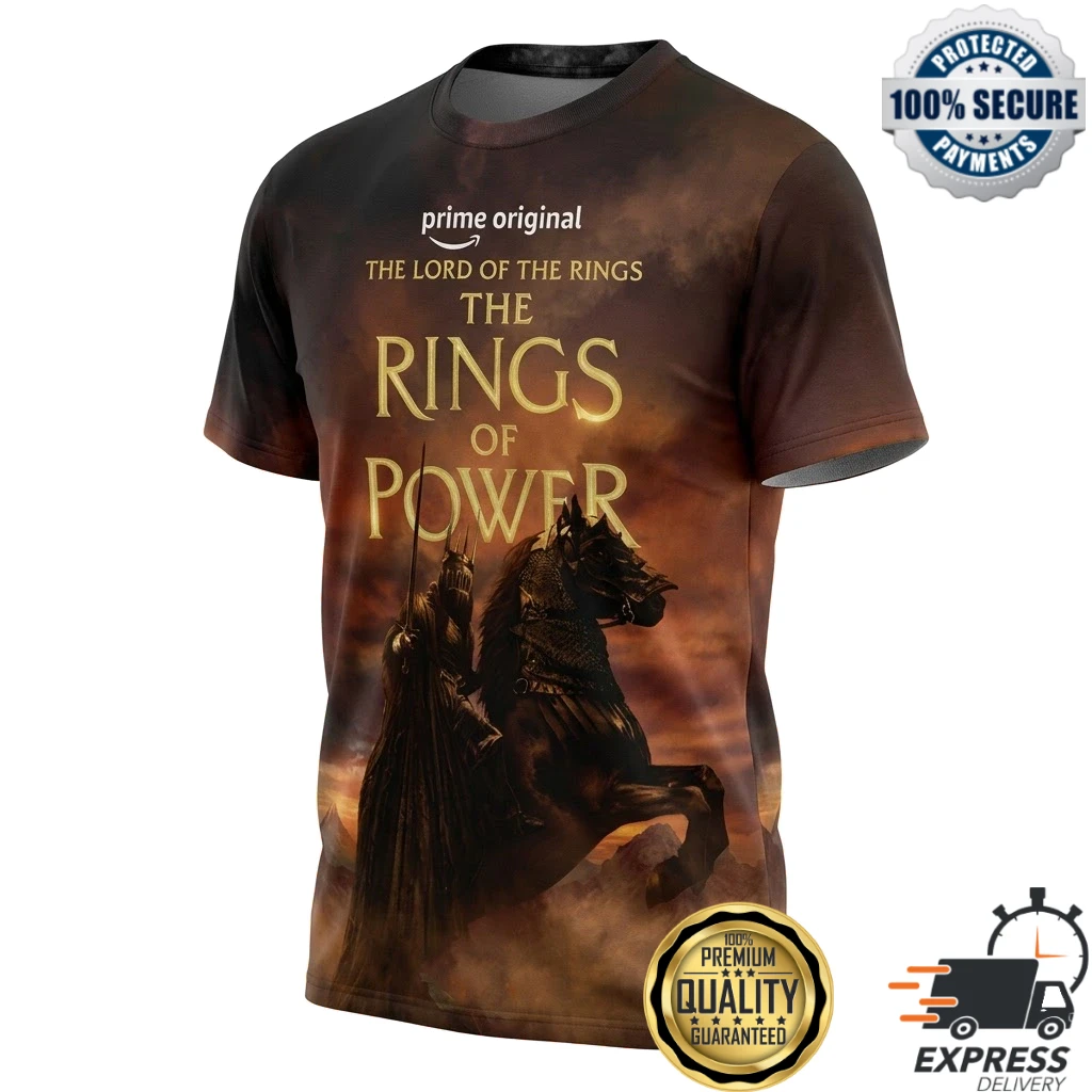 The Lord Of The Rings The Rings Of Power 2026 Season Poster All Over Print Shirt